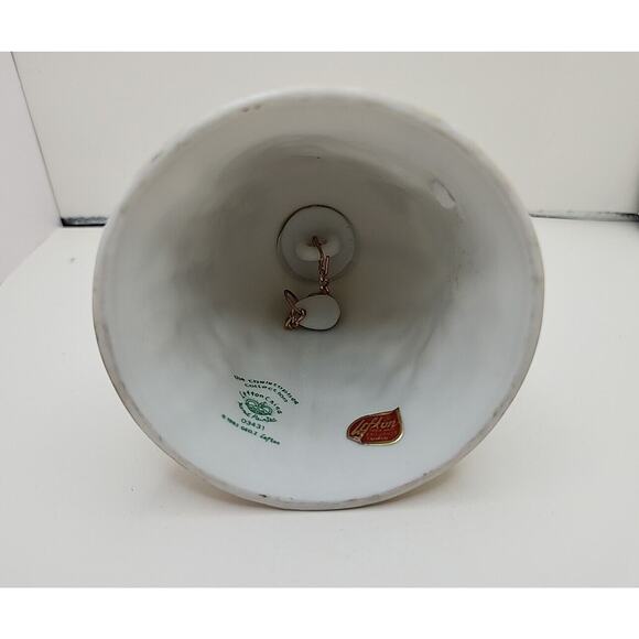 Vtg 1982 Lefton China Porcelain Nativity Bell Geo Z Christopher Collection 03431 - Picture 7 of 9